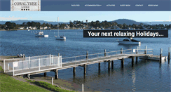 Desktop Screenshot of coraltreelodge.com.au